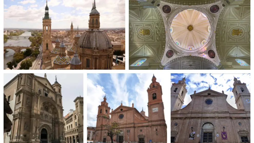 las basilicas del pilar san lorenzo santa engracia corporales y santo sepulcro